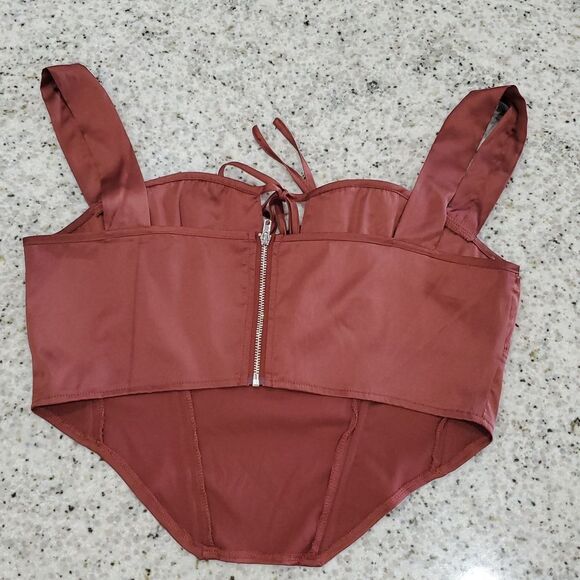 Cider Corset Tank Womans Size MED - Picture 2 of 4